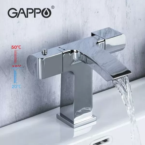 Смеситель для раковины с термостатом GAPPO G1007-40