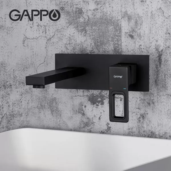 Смеситель для раковины скрытого монтажа GAPPO G1017-16