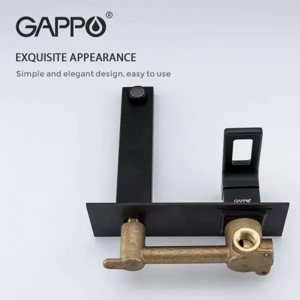 Смеситель для раковины скрытого монтажа GAPPO G1017-16