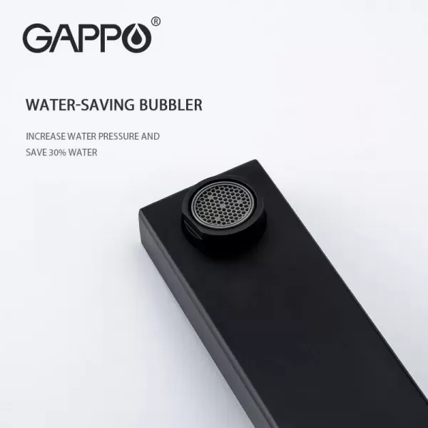 Смеситель для раковины скрытого монтажа GAPPO G1017-16