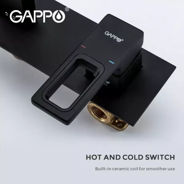 Смеситель для раковины скрытого монтажа GAPPO G1017-16