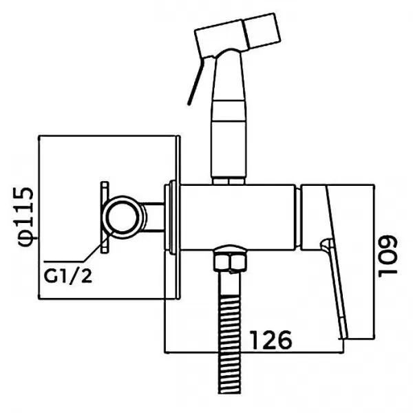 Гигиенический душ GAPPO G7299-30