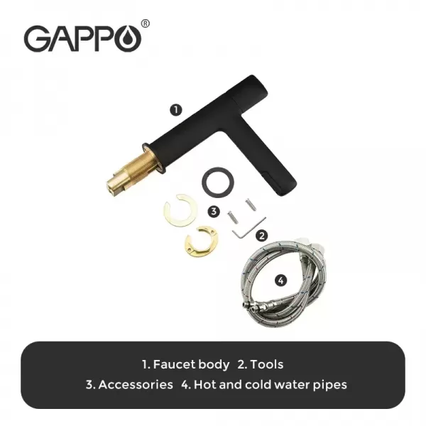Смеситель для раковины GAPPO G1052-86