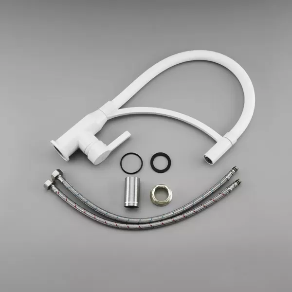 Змішувач для кухні з гнучким виливом FRAP F4552-8