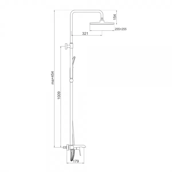 Душевая система GAPPO G2450