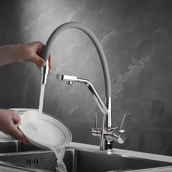 Змішувач для кухні з підключенням до фільтра WEZER INX4A-08