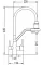 Змішувач для кухні з підключенням до фільтра WEZER INX4A-08