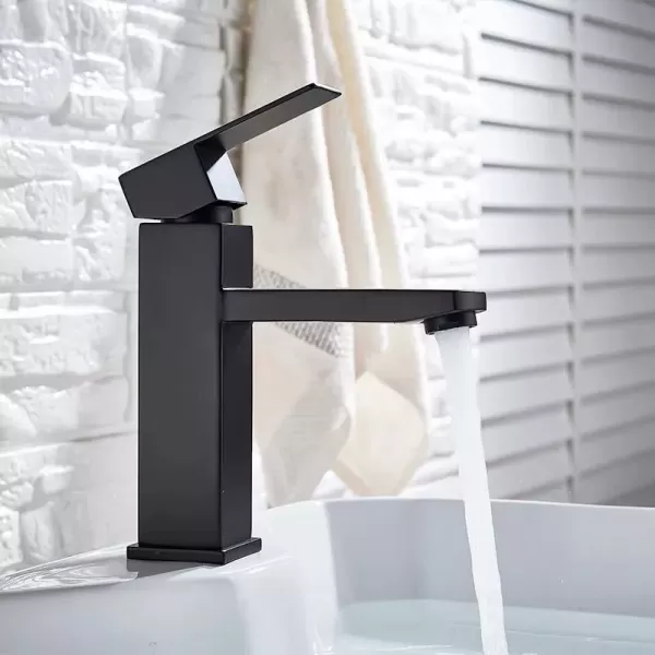 Смеситель для раковины WEZER PRO1-02-BLACK