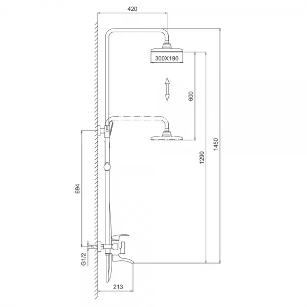 Душова система FRAP F2469