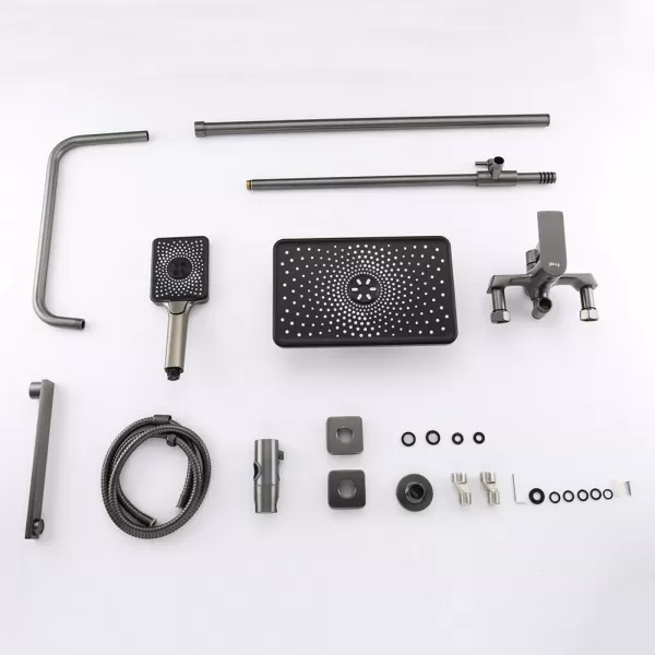 Душевая система графит FRAP F2471-9