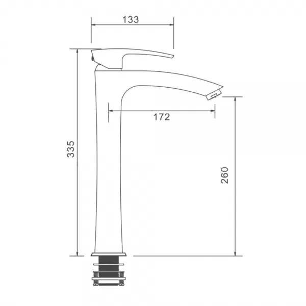 Змішувач для раковини GAPPO G1007-32