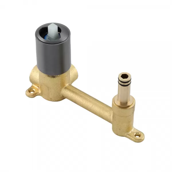 G1206-9 умивальник вбудований одноваж. кругл. вилив лат. Ø35 (сірий Gungrey) {8/1}