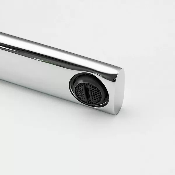 F1067-2 умивальник високий  одноваж. литий вилив лат. корпус гайка Ø25 (хром)** {10}