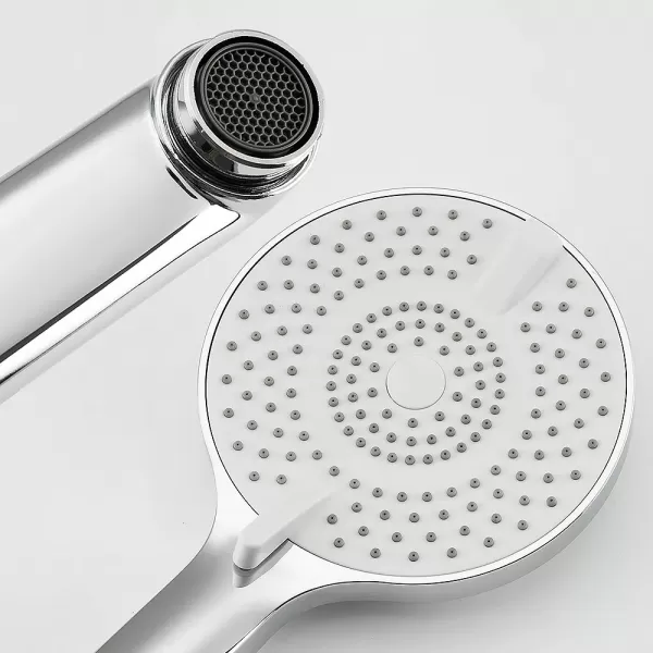 F2267 ванна одноваж. довг. пл. вилив лат. корпус Ø35 (хром)** {10}