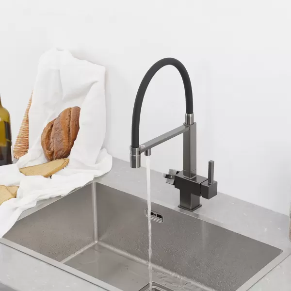 Змішувач для кухні під осмос силіконовий gungrey G4395-59