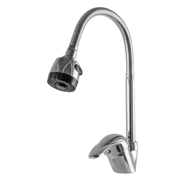 Змішувач для кухні з гнучким виливом одноважільний EcoMIX 000014926