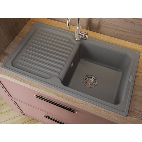 Кухонна мийка ORLEAN gray Miraggio