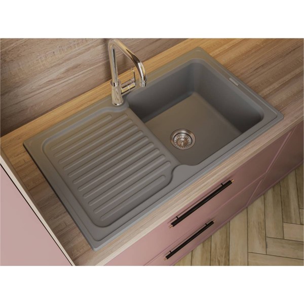 Кухонна мийка ORLEAN gray Miraggio