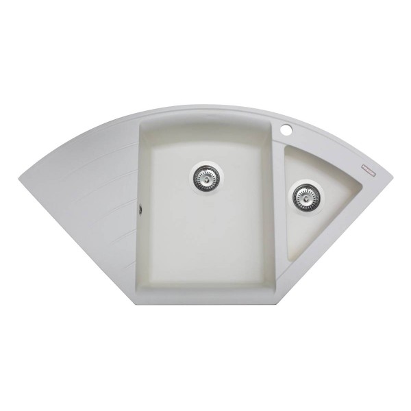 Кухонная мойка EUROPE white Miraggio