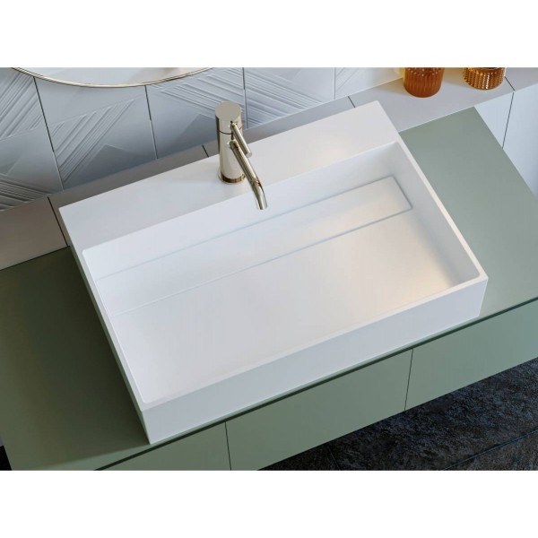 Умывальник MIRAGGIO ISLAND 600 глянцевая