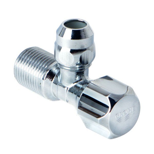 Кутовий вентиль 1/2" х 3/8" Grohe 2201700M