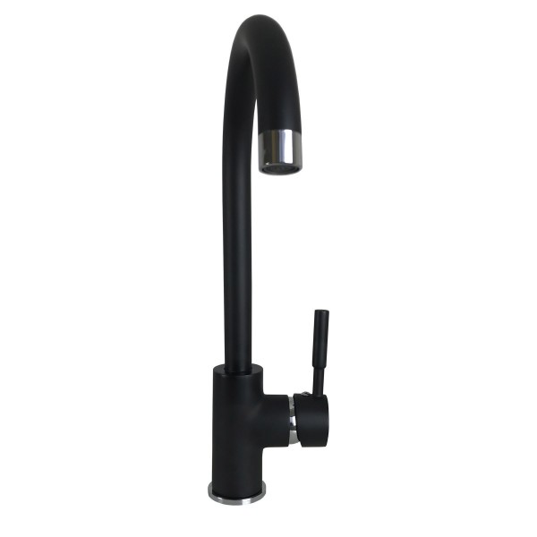 Змішувач для кухні з гнучким виливом одноважільний Globus Lux 000018460