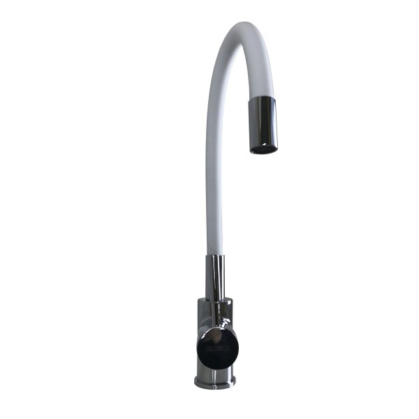 Смеситель для кухни с гибким изливом однорычажный Globus Lux 000018462