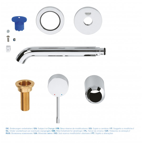 Смеситель для раковины скрытого монтажа Grohe Essence 19408001