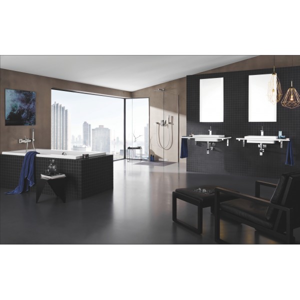 Смеситель для ванны хром Grohe Eurocube Joy 23666000