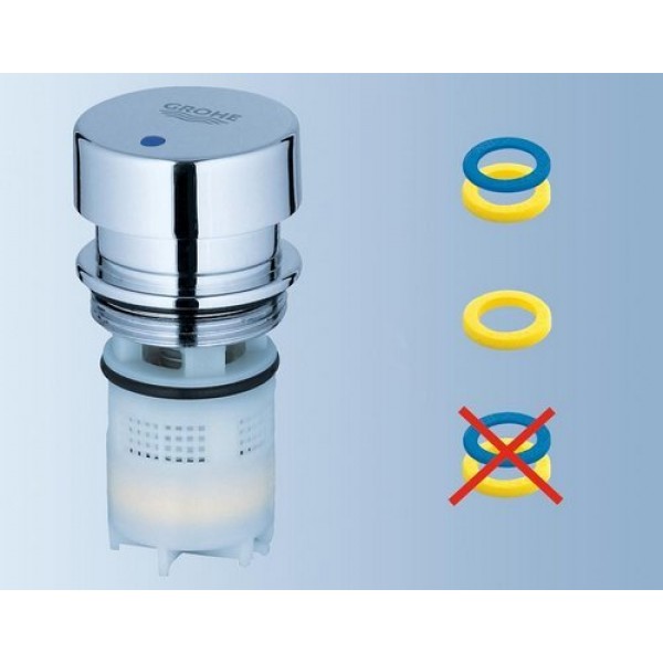 Кран дозатор для раковины нажимной Grohe Euroeco Cosmopolitan T 36265000
