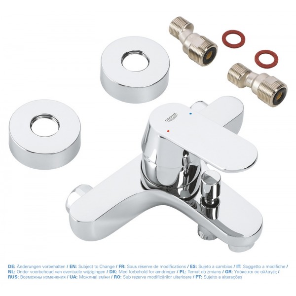 Змішувач для ванни хром Grohe Eurosmart Cosmopolitan 32831000