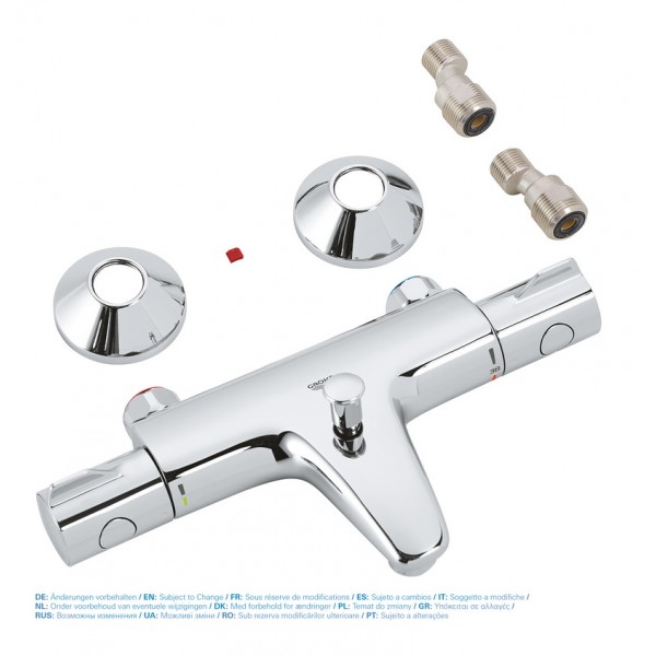 Змішувач для ванни термостатичний хром Grohe Grohtherm 800 34567000
