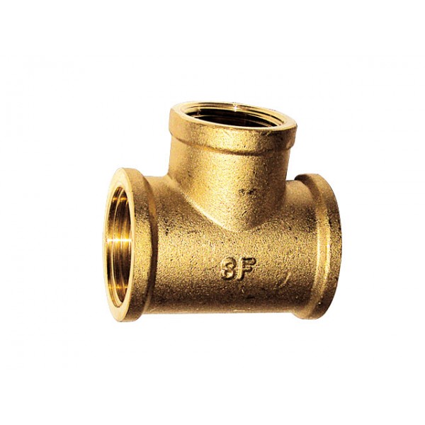 Тройник 3/4"x1/2"x3/4"с внутренней резьбой AQUA-WORLD Ф2т2-1520