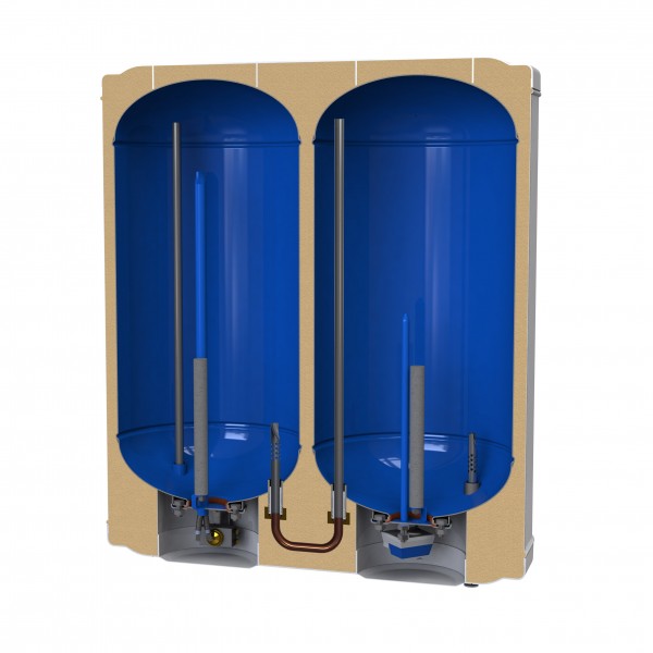 Водонагрівач LEOV LV Flat MR Dry 100 l плоский сухий тен  (100L Flat MR D)