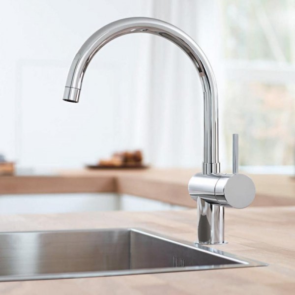Смеситель для кухни поворотный хром Grohe Minta & Minta Touch 32917000