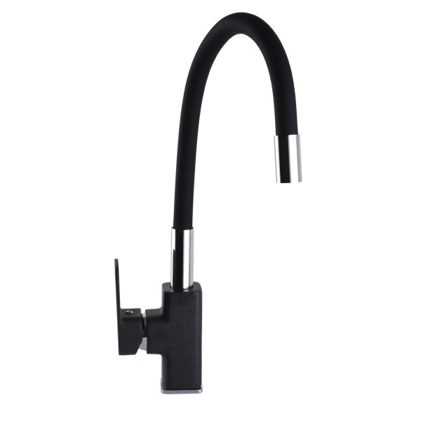 Смеситель для кухни с гибким изливом однорычажный Globus Lux 000020070