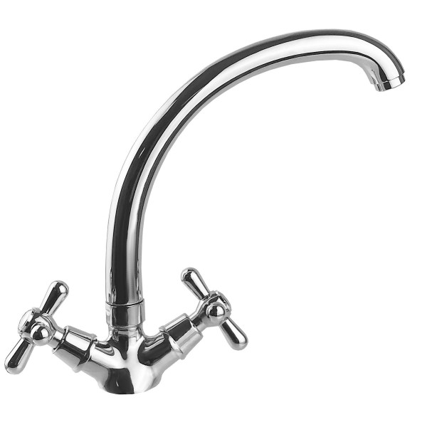 Змішувач для кухні двоважільний Globus Lux 000020075