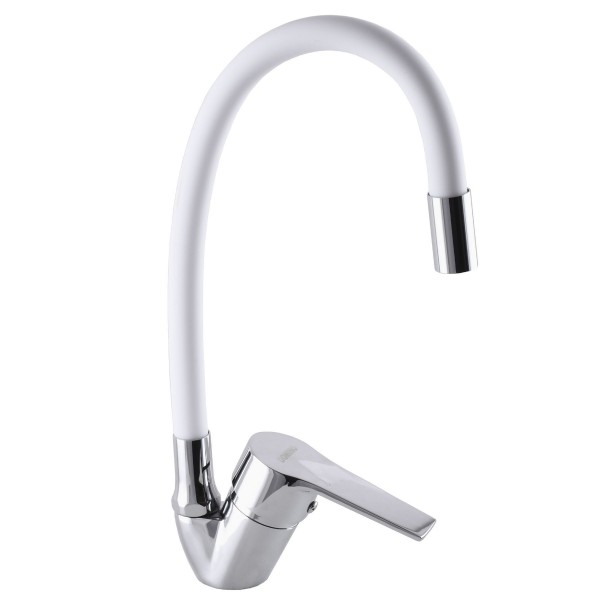 Змішувач для кухні з гнучким виливом одноважільний DOMINO 000020085