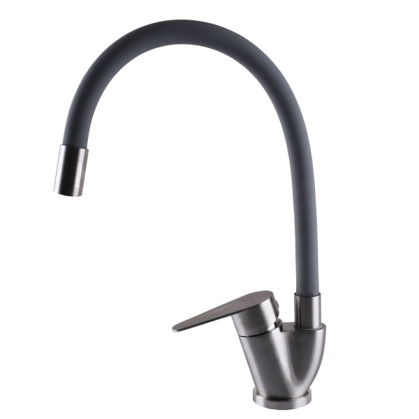 Смеситель для кухни с гибким изливом однорычажный MixMIRA 000020481