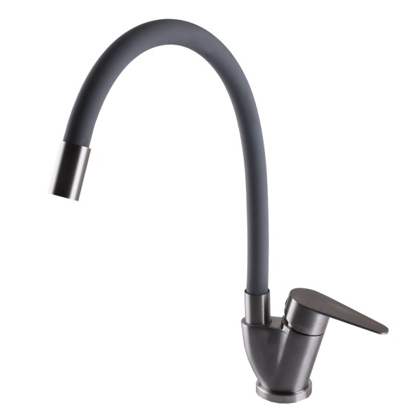 Смеситель для кухни с гибким изливом однорычажный MixMIRA 000020481