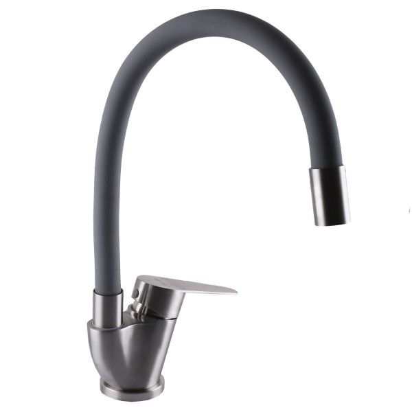 Смеситель для кухни с гибким изливом однорычажный MixMIRA 000020481