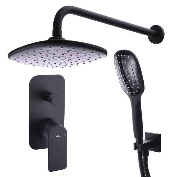 Душевая система скрытого монтажа TOPAZ SARDINIA TSG 08205-G-H20-BL