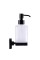Дозатор рідкого мила TOPAZ TKB 9933A-BL чорний