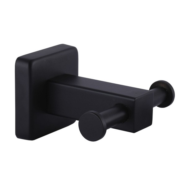 Крючок двойной Globus Lux BQ9412 черный матовый SUS304