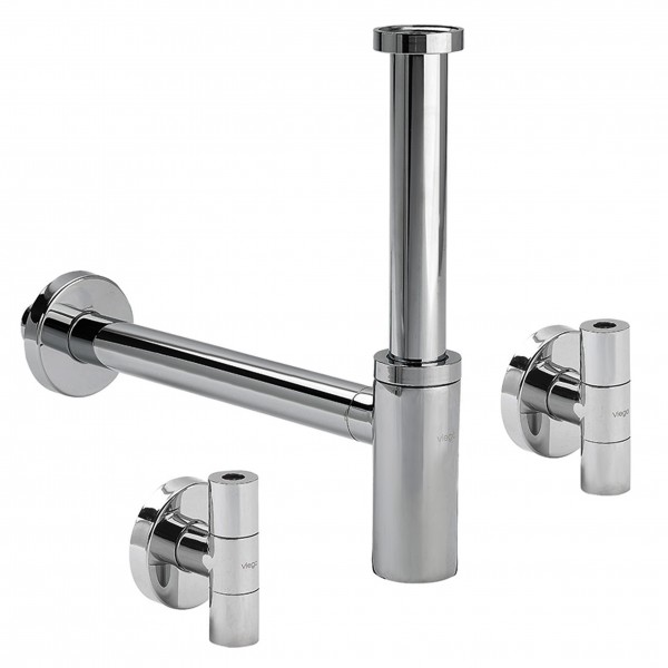 Сифон для раковини 1 1/4" хром VIEGA 57884