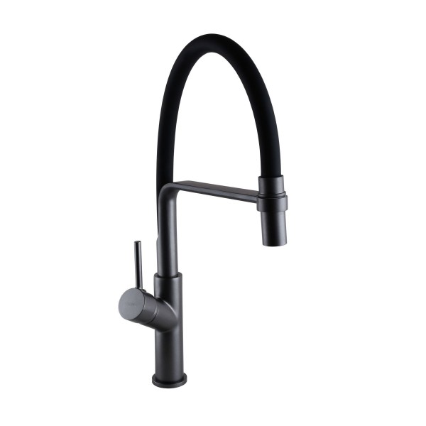 Смеситель для кухни с гибким изливом однорычажный Globus Lux 000022946