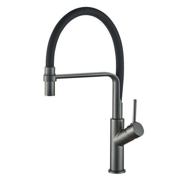 Смеситель для кухни с гибким изливом однорычажный Globus Lux 000022946