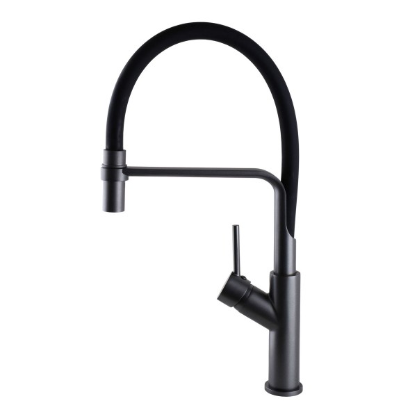 Смеситель для кухни с гибким изливом однорычажный Globus Lux 000022946