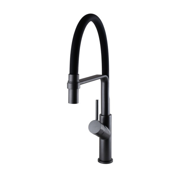 Смеситель для кухни с гибким изливом однорычажный Globus Lux 000022946