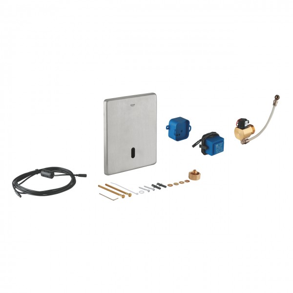 Кран для унитаза сенсорный скрытого монтажа Grohe 38393SD1 Tectron Skate нержавеющая сталь